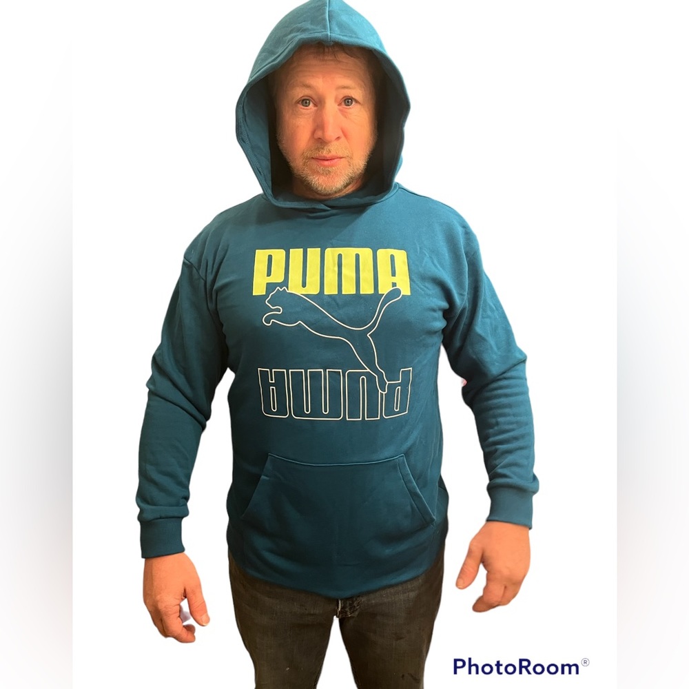 PUMA brand relaxed fit size M hoodie. NWT.